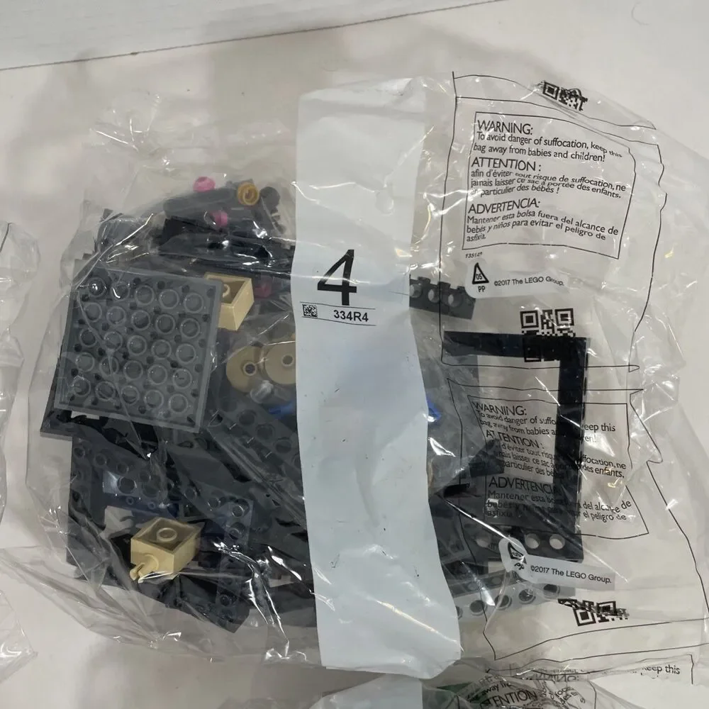 LEGO NINJAGO 71813 Wolf Mask Shadow Dojo Open Box All Bags Factory Sealed